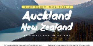 Travel infographic – 10 (Non-Touristy) Things to Do in Auckland New Zealand #infographic