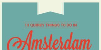Travel infographic – 13 Quirky Things to do in Amsterdam #infographic