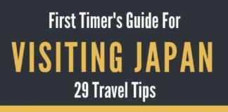 Travel infographic – 29 Travel Tips for the First Time Visitor to Japan