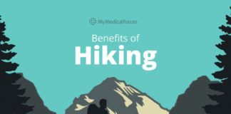Travel infographic – Benefits of Hiking
