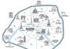 Travel infographic – Carte des arrondissements de Paris