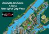 Travel infographic – Exemple d'itinéraire sur 4 jours à New York avec le New York City Pass. Jo…