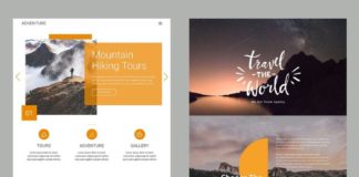 Travel infographic – Free Templates by Nicepage Builder