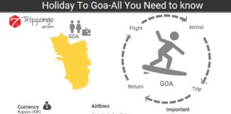 Travel infographic – Get complete information about sightseeing and tourist destinations in Goa travelling infographic.