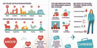 Travel infographic – Infographie : les avantages à voyager