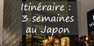 Travel infographic – Itinéraire Japon : péparer son voyage de 3 semaines