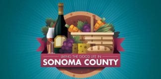 Travel infographic – Living the Good Life In Sonoma County, California #infographic