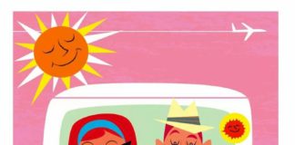 Travel infographic – Monsieur Z (Richard Zielenkiewicz), Nationale 7