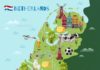 Travel infographic – Travel infographic – Holland Cultural Travel Map Poster