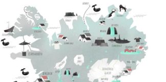 Travel infographic – Travel infographic – Iceland Illustrated Map, by Veronica Cerri. www.veronicacerri…