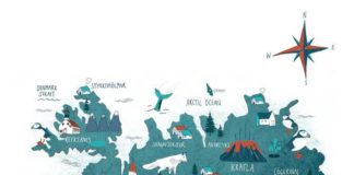 Travel infographic – Travel infographic – Iceland map – Tonwen Jones