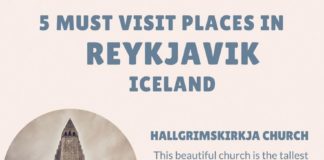 Travel infographic – Travel infographic – Infographic: 5 Must Visit Places in Reykjavik, Iceland! #adventuretravelwanderlust