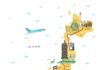 Travel infographic – Travel infographic – Japan map