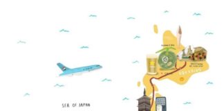 Travel infographic – Travel infographic – Japan map