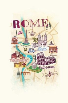 Travel infographic - Travel infographic - Rome map - InfographicNow.com ...