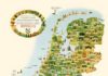 Travel infographic – Travel infographic – Tourist Map of Belgium Holland and Luxemburg Poster
