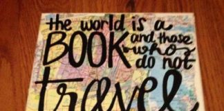 Travel infographic – Travel infographic – Travel and Trip infographic Travel Map Quote Canvas Painting Saint Augustine b