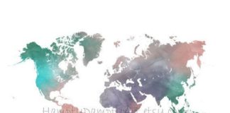 Travel infographic – Travel infographic – World map art print, Watercolor world map poster, Travel map art, Large map print, Watercolor art, Home wall print, Travel decor