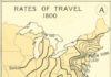 Travel infographic – Travel infographic – rates of travel maps 1800’s