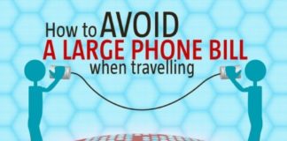 Travel infographic – how to save money on calling when travelling