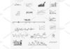 Statistics infographic : business finance statistics infographics doodle hand drawn elements. Concept – g…
