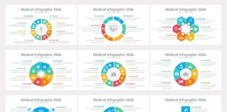 Medical infographic : PowerPoint Medical Infographics by SlideSalad on Creative Market