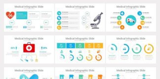 Medical infographic : PowerPoint Medical Infographics by SlideSalad on Creative Market