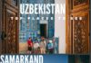 Travel infographic – Uzbekistan – Top 10 Places to visit