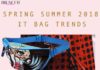 Fashion infographic : SPRING SUMMER 2018 BAG TRENDS
