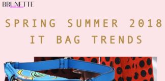 Fashion infographic : SPRING SUMMER 2018 BAG TRENDS