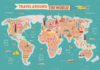 Travel infographic – Travel. Maps. Calendars 2018 #colorful#skyline#europe#world