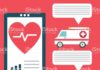 Healthcare infographic : Flat Design Healthcare Infographic with flat design icons. Usinga…