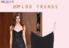 Fashion infographic : 2019 Best Little Black Dresses