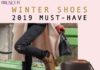 Fashion infographic : 2019 WINTER SHOE TREND REPORT