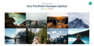 Statistics infographic : Trustme – Multipurpose PowerPoint Template