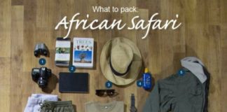 Travel infographic – African safaris are jam-packed with outdoor adventure so youll need to be dresse…