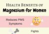 Health infographic : 11 Health Benefits of Magnesium for Women (And Why It Matters In 2019)