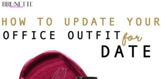 Fashion infographic : How to Update Work Outfit for Dinner Date