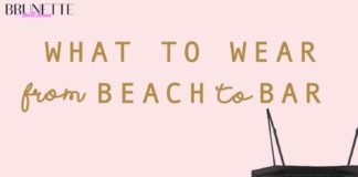 Fashion infographic : #5 Outfits to Wear From Beach to Bar