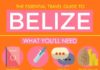 Travel infographic – The Essential Travel Guide to Belize (Infographic)