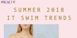Fashion infographic : SUMMER 2018 SWIMWEAR TRENDS