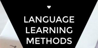 Educational infographic : A List of Language Learning Methods