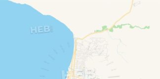 Travel infographic – Travel infographic – Empty vector map of Saint-Marc, Artibonite, Haiti