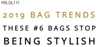 Fashion infographic : Bags out of Style for Summer 2019