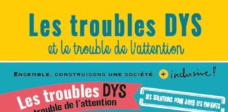 Educational infographic : Les troubles DYS et le trouble de l’attention