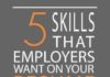 Business infographic : 5 Skills That Employees Want on Your #Resume