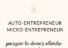 Business infographic : Auto-entrepreneur en 2019 : ce qui change (et ce qui reste)