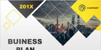 Business infographic : Business infographic : 28+ Best yellow lowpoly business PowerPoint template
