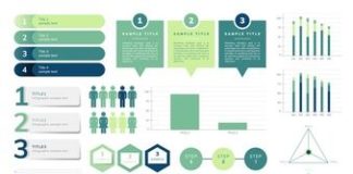 Business infographic : Conjunto de vectores infográficos de negocios