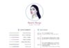 Business infographic : Curriculum vitae on Behance